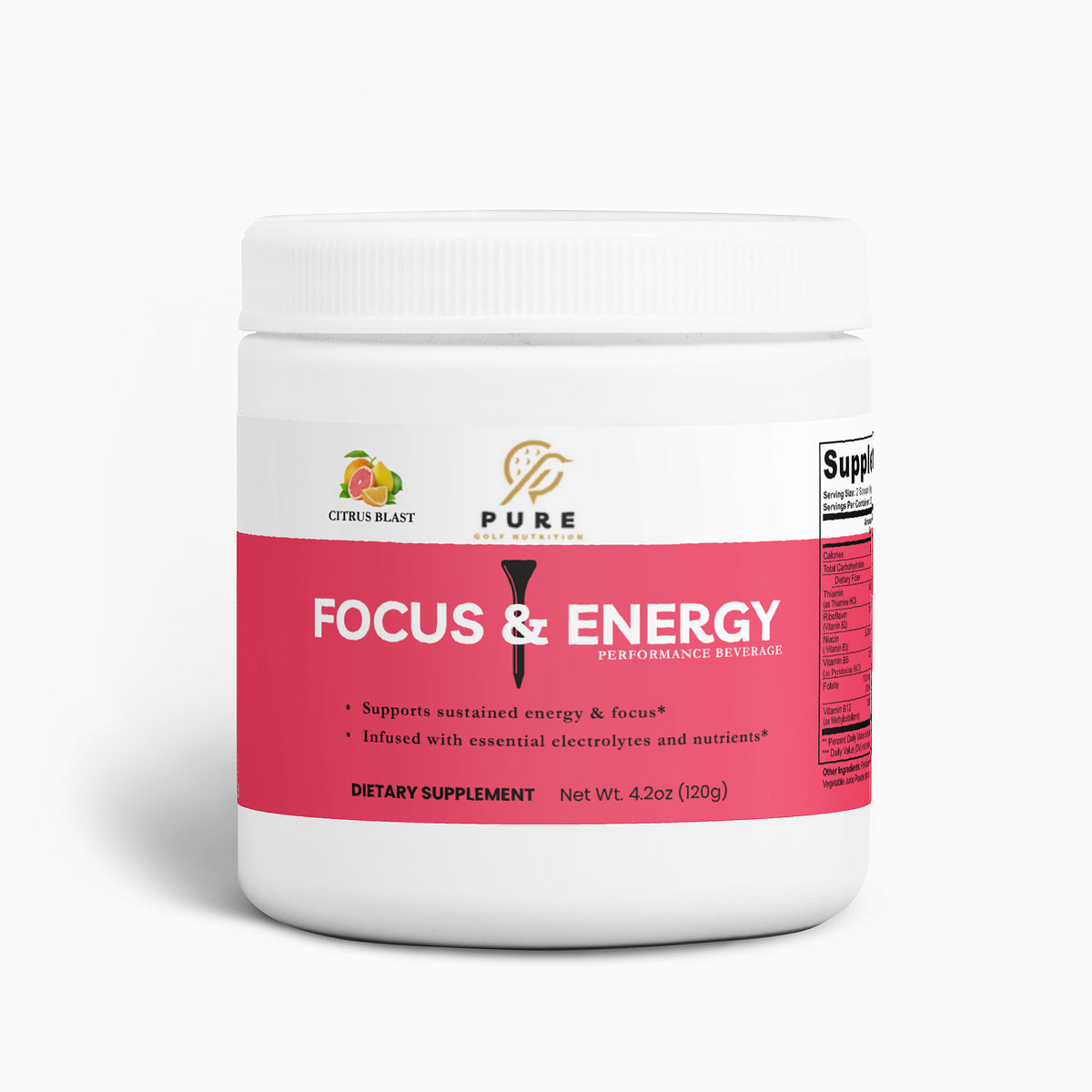 Focus & Energy  (Citrus Blast)