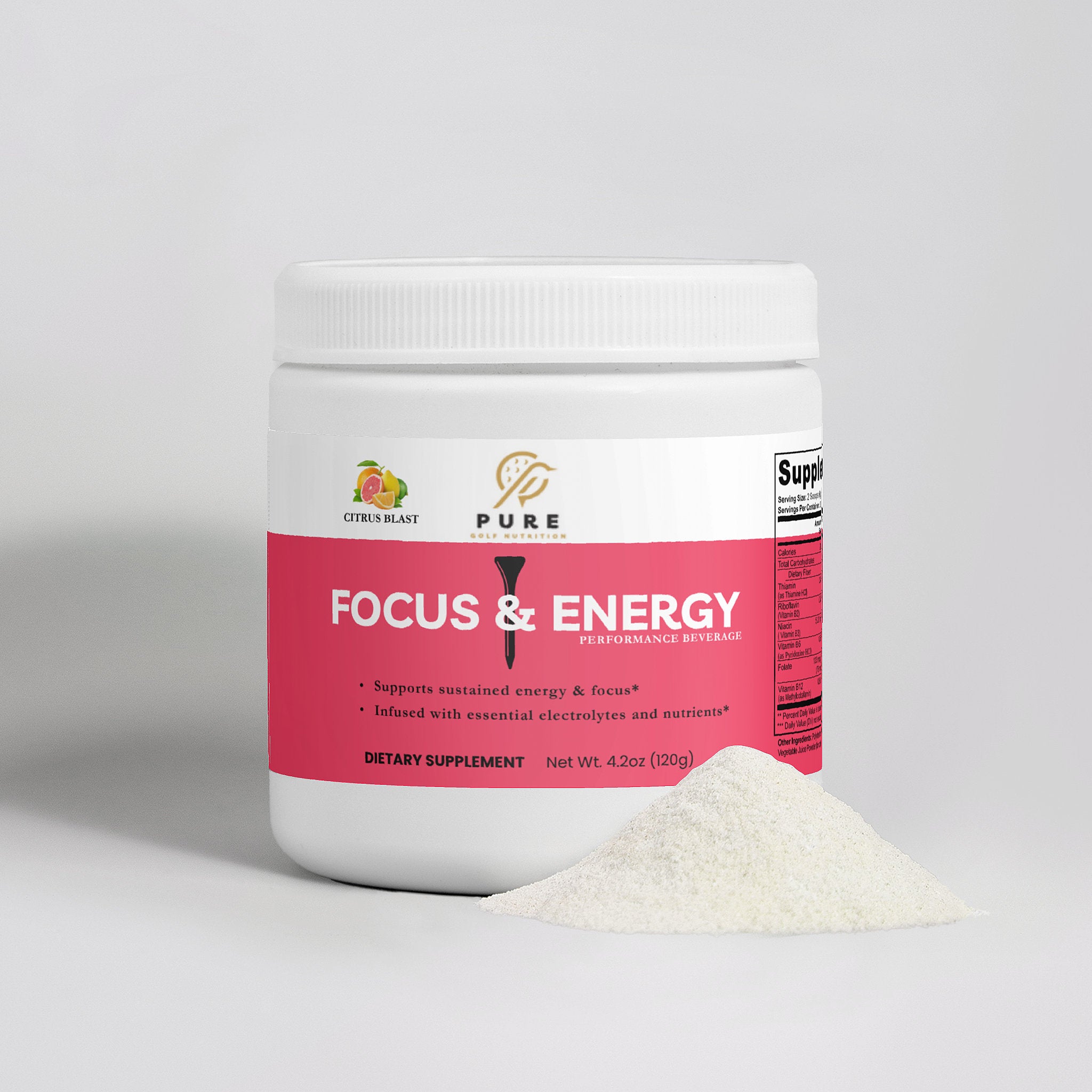 Focus & Energy  (Citrus Blast)